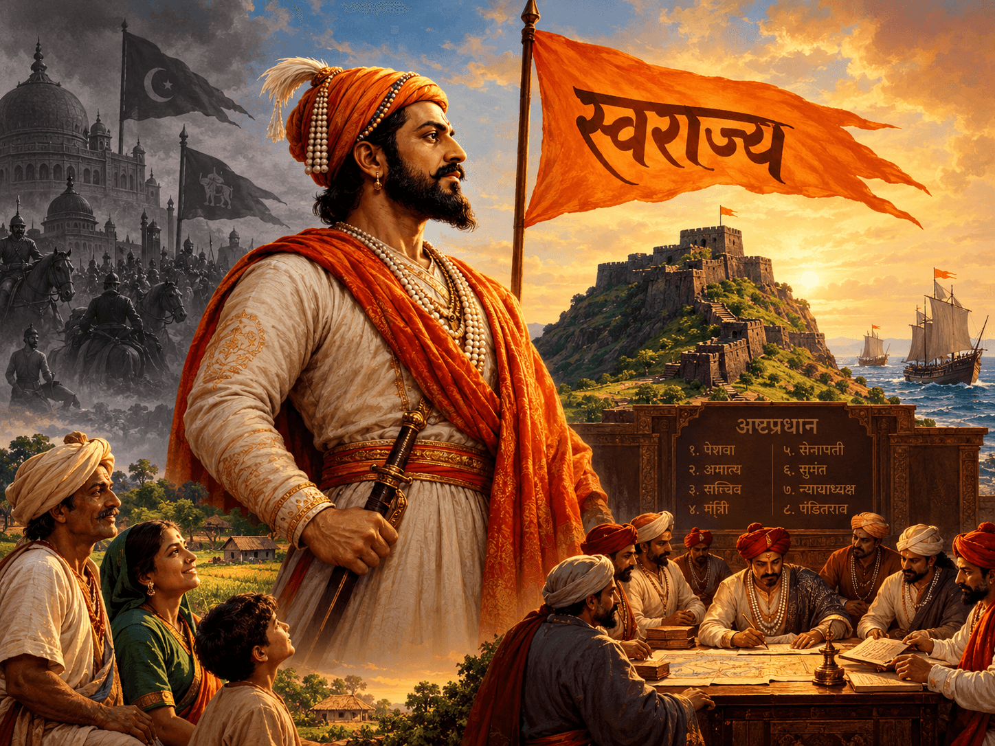 What Was Swarajya? Meaning and Vision Behind Shivaji Maharaj's Kingdom