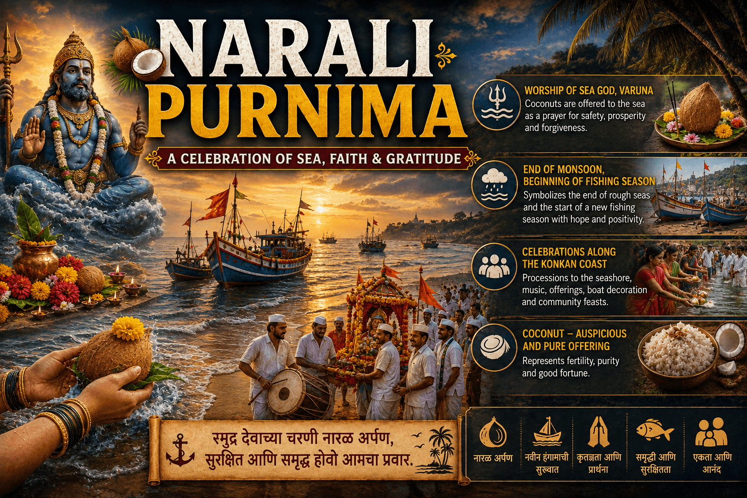 Narali Purnima: Cultural Beliefs and Historical Significance in Maharashtra