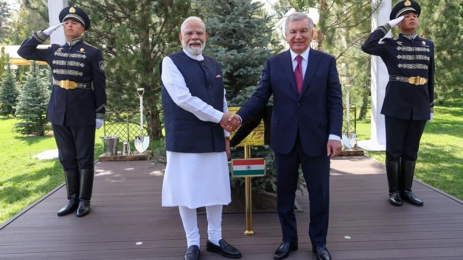 Modi, Uzbek President talk long-term uranium supply, set $5 billion trade target