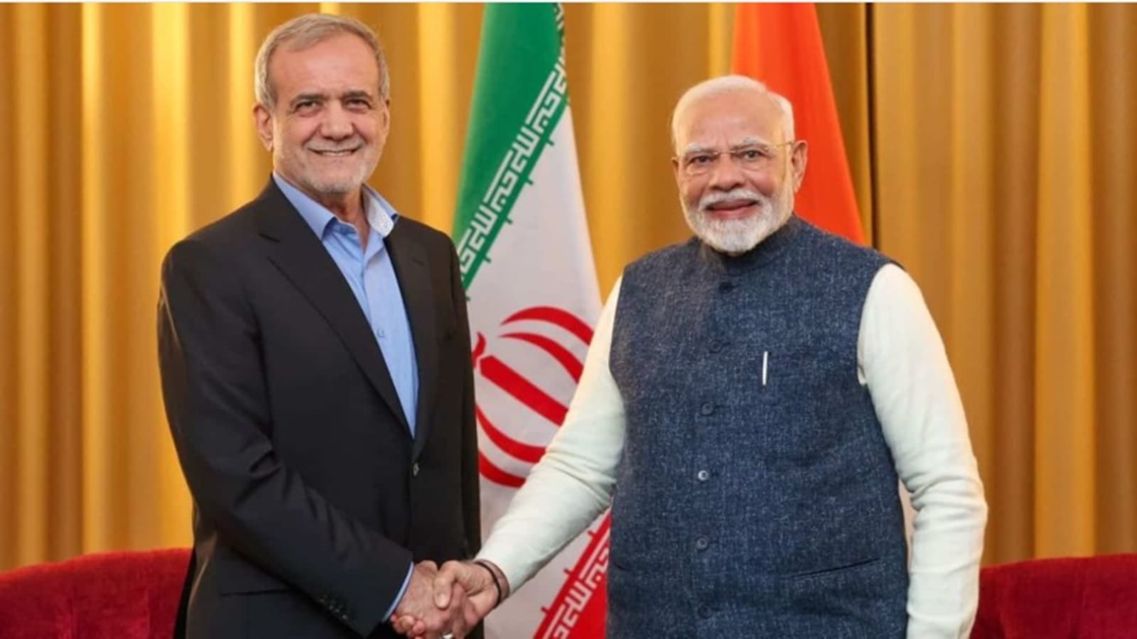 PM Modi emphasizes dialogue and trade in meeting with Iran’s President Pezeshkian
