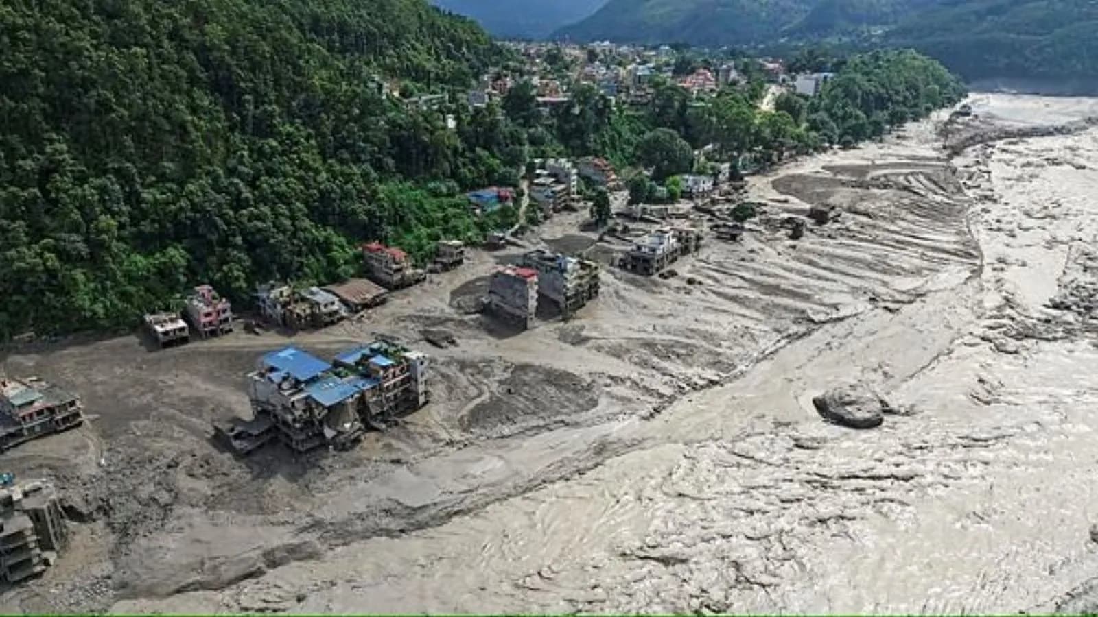 Nepal floods impact tourists on Rasuwa route to Kailash Mansarovar